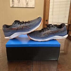 Asics Gel Cumulus 24 Black / Shocking Orange Mens Size 12 Running Shoes 1011B366